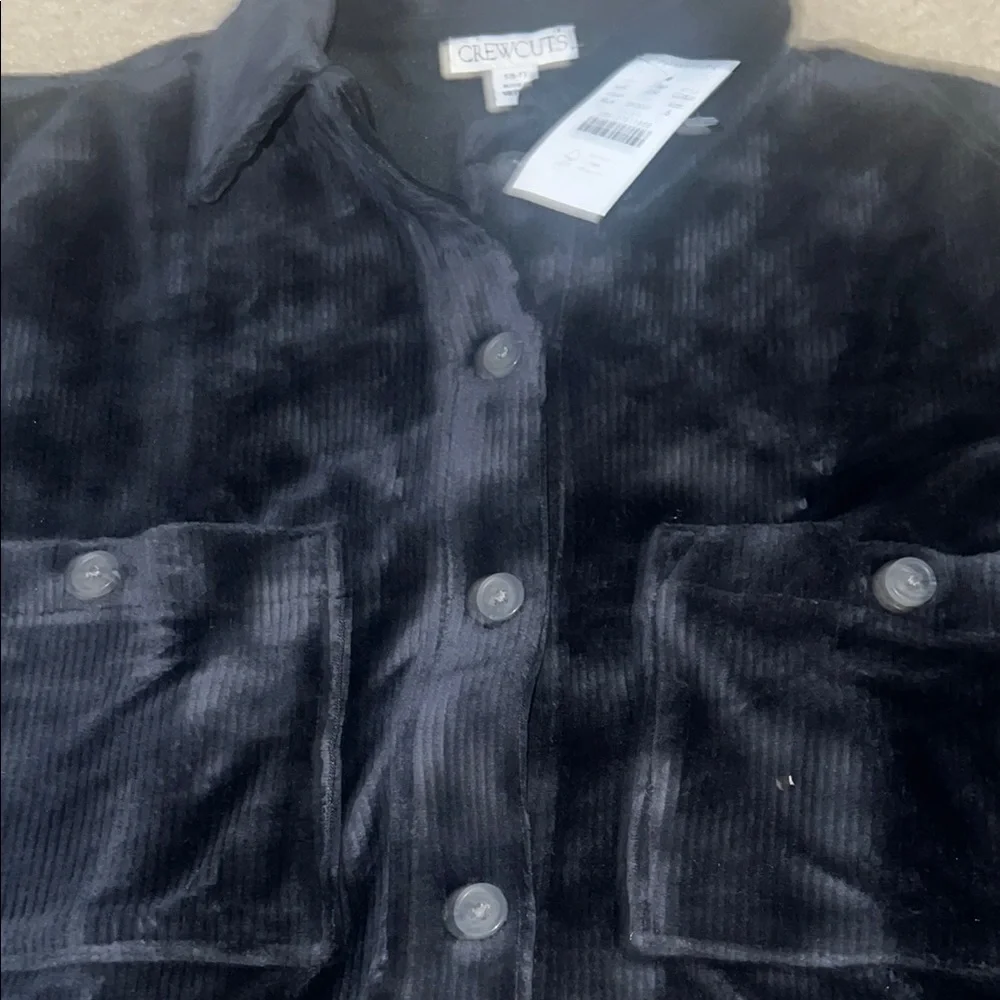 Crewcuts Black Velvet Jacket
